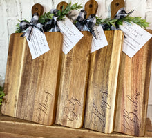 Custom Name Cutting Boards