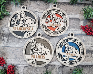 Custom Stadium Series Sports Ornaments