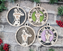 Custom Stadium Series Sports Ornaments