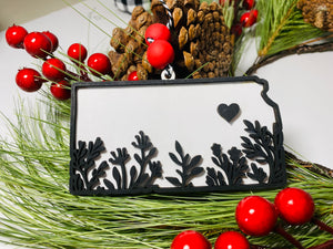 Kansas Floral Ornament