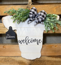 Custom Cow Door Hanger