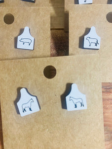 Farm Animal Earrings