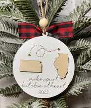 Miles Apart Ornament