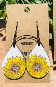 Sunflower Earrings