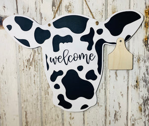 3 Layer Cow Door Hanger