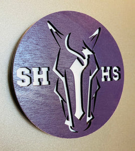 Spring Hill Bronco Magnet