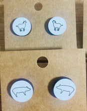 Farm Animal Earrings