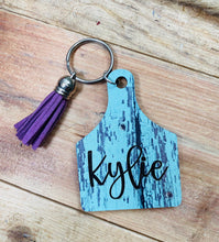 Ear Tag Keychain