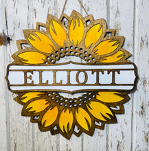 Sunflower Door Hanger