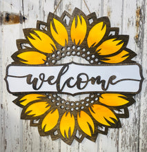 Sunflower Door Hanger