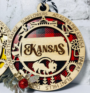 Kansas Ornaments