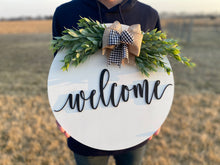 Welcome Door Hanger