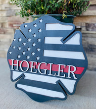 Firefighter/Police Door Hanger